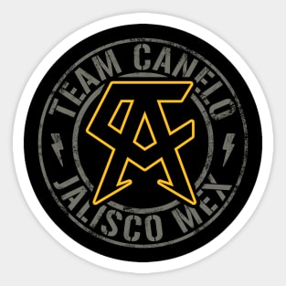 Canelo Alvarez Mexico Logo Stickers for Sale TeePublic